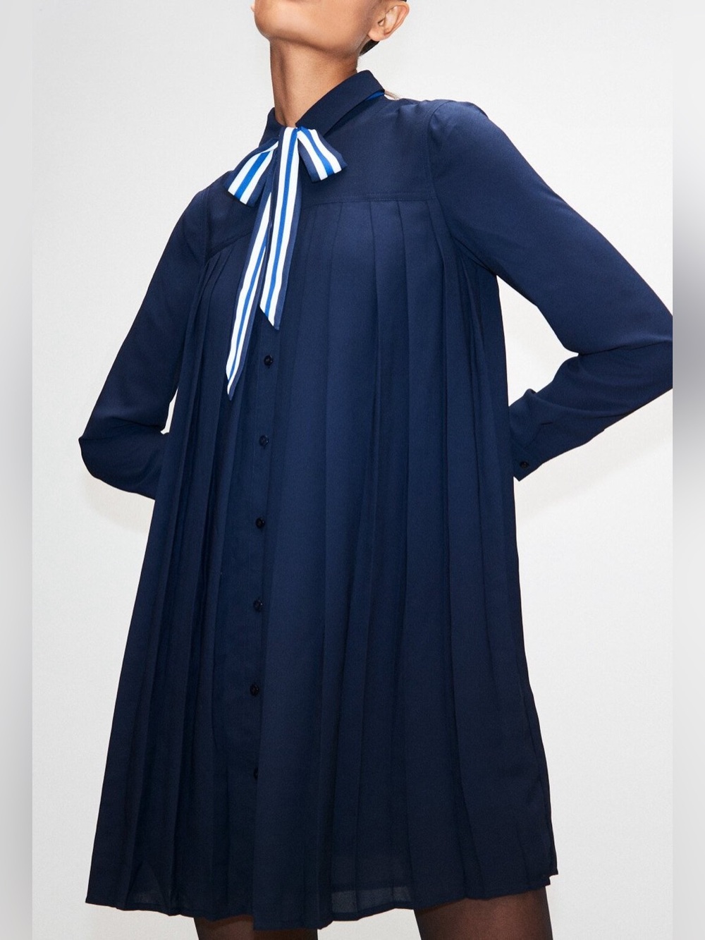 Claudie Pierlot pleated mini dress